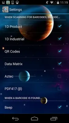 QR Barcode Scanner android App screenshot 0