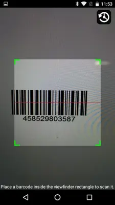 QR Barcode Scanner android App screenshot 4